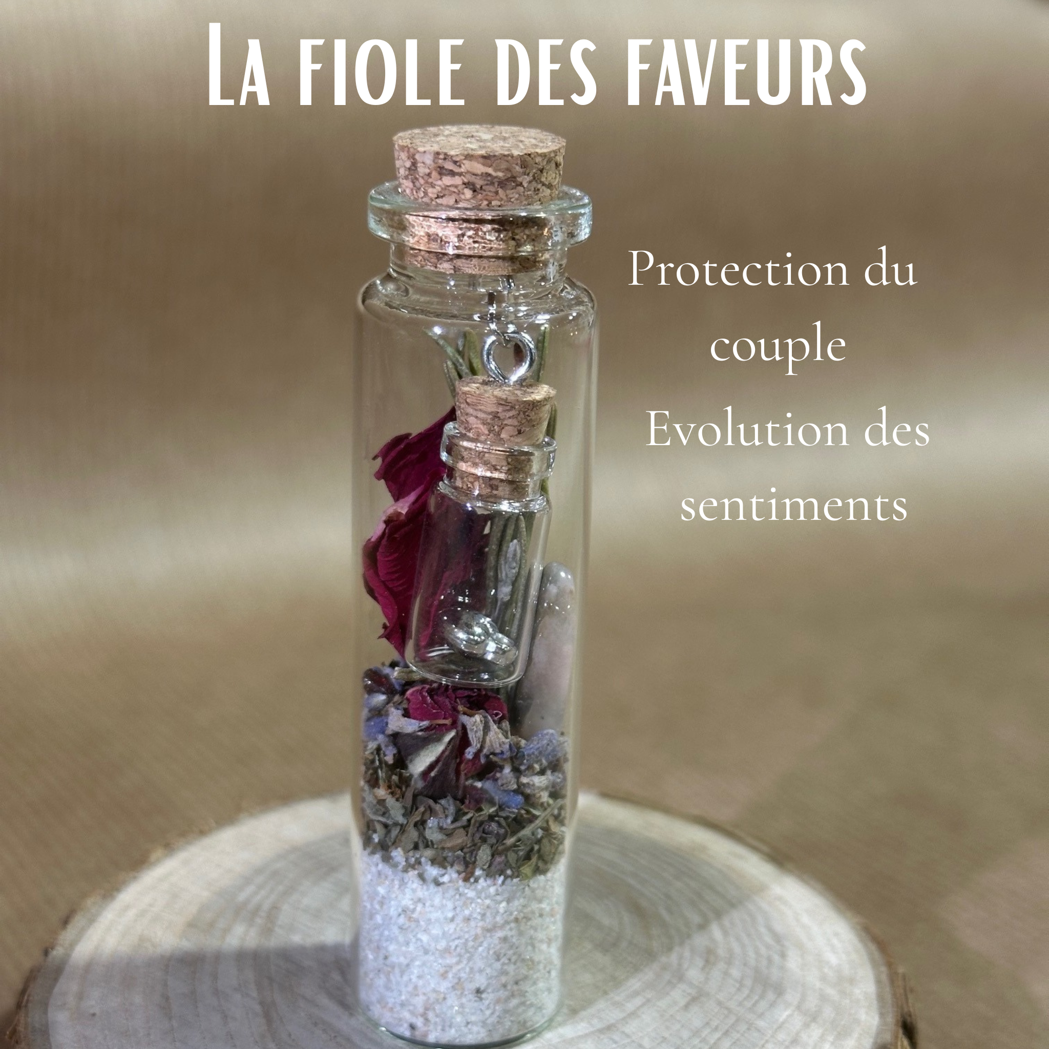 Fiole des faveurs (couple)